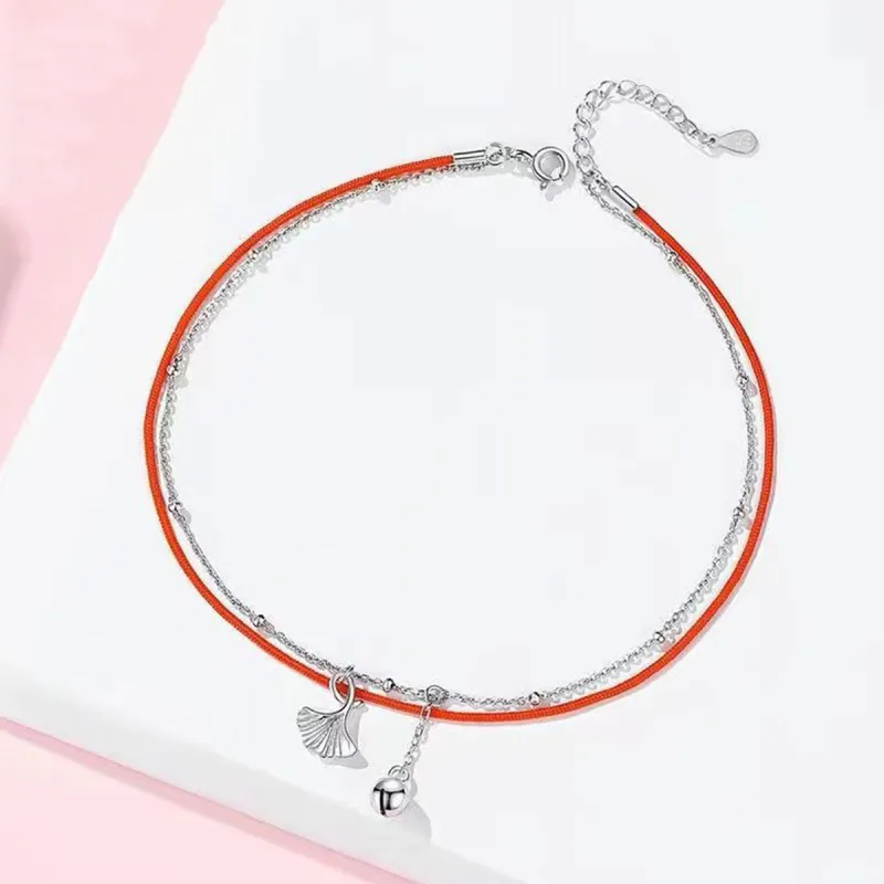 WEST ISLAND Copper Anklets Women's-3