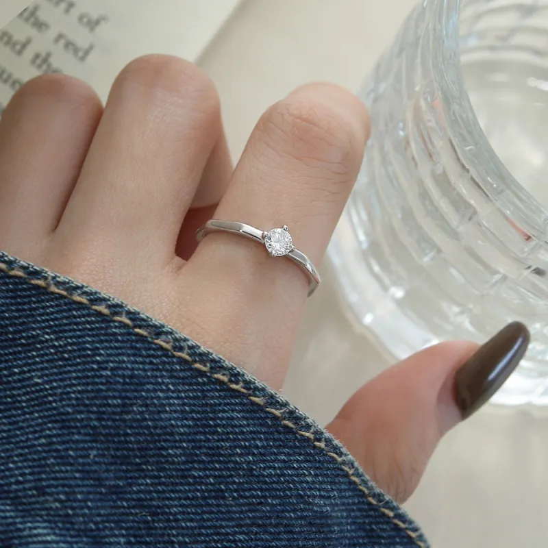 WEST ISLAND S925 Silver Rings Women's-2