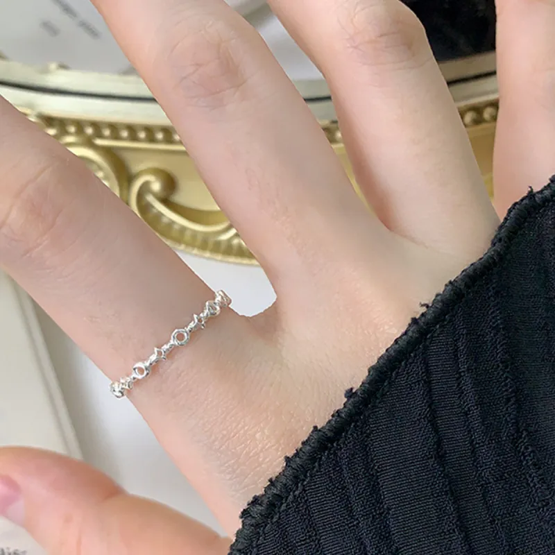 WEST ISLAND 925 Sterling Silver Rings Women's-2