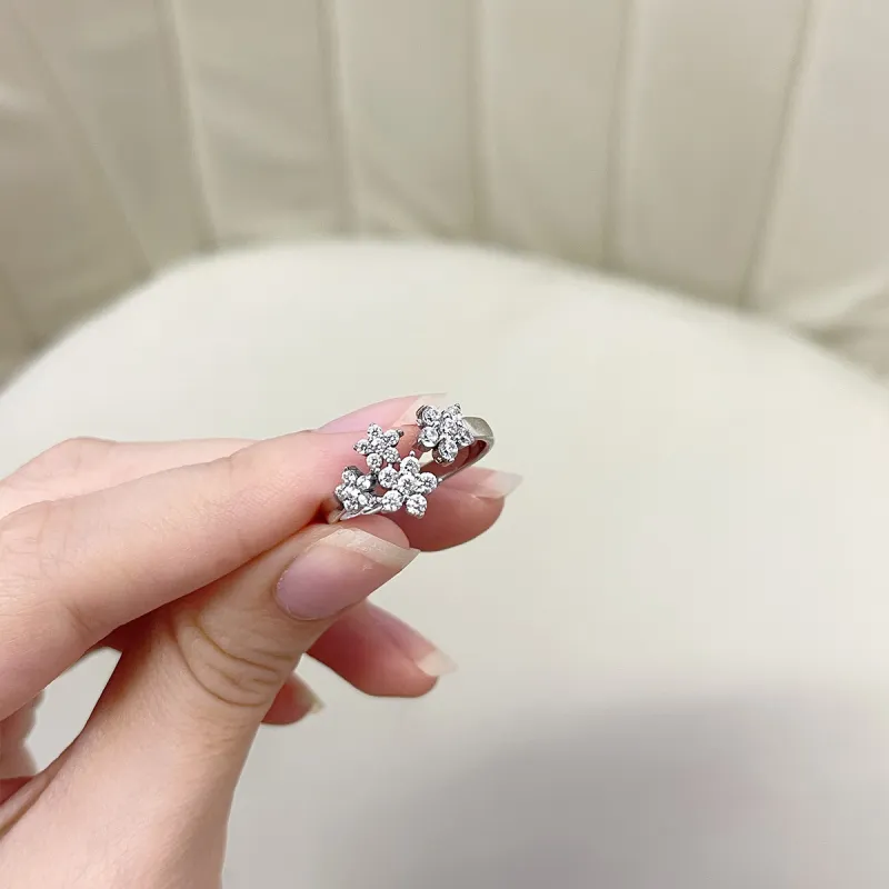 PIARA Rings Women's Silver-4