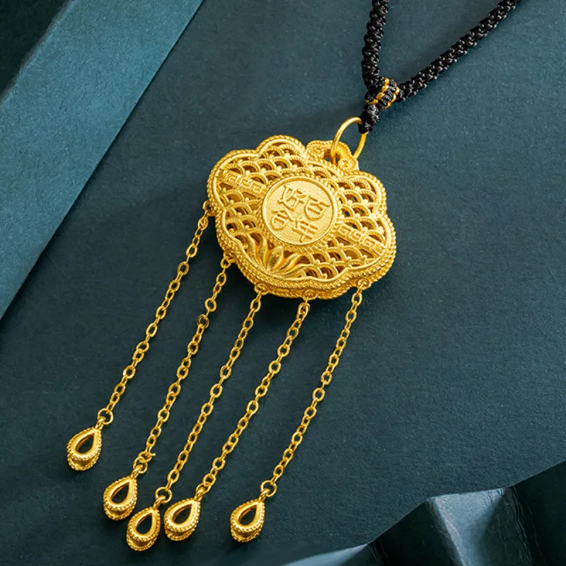 WEST ISLAND Copper Necklaces Women's-3