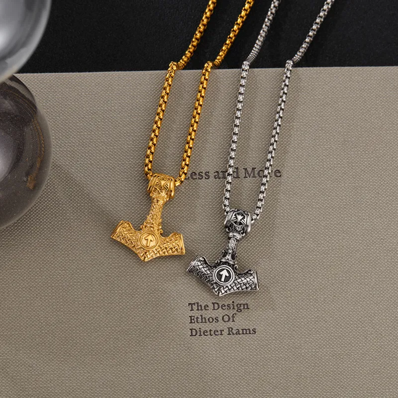 VAN GOGH Titanium Steel Necklaces Men's-5