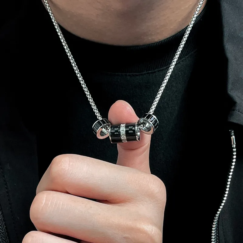 WEST ISLAND Titanium Steel Necklaces Unisex-1