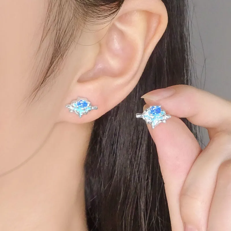 WEST ISLAND S925 Silver Stud Earrings Women's-1