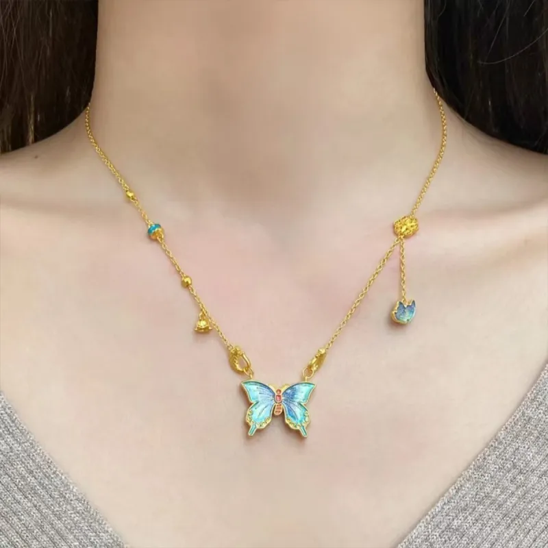 WEST ISLAND Copper Necklaces Women's-2