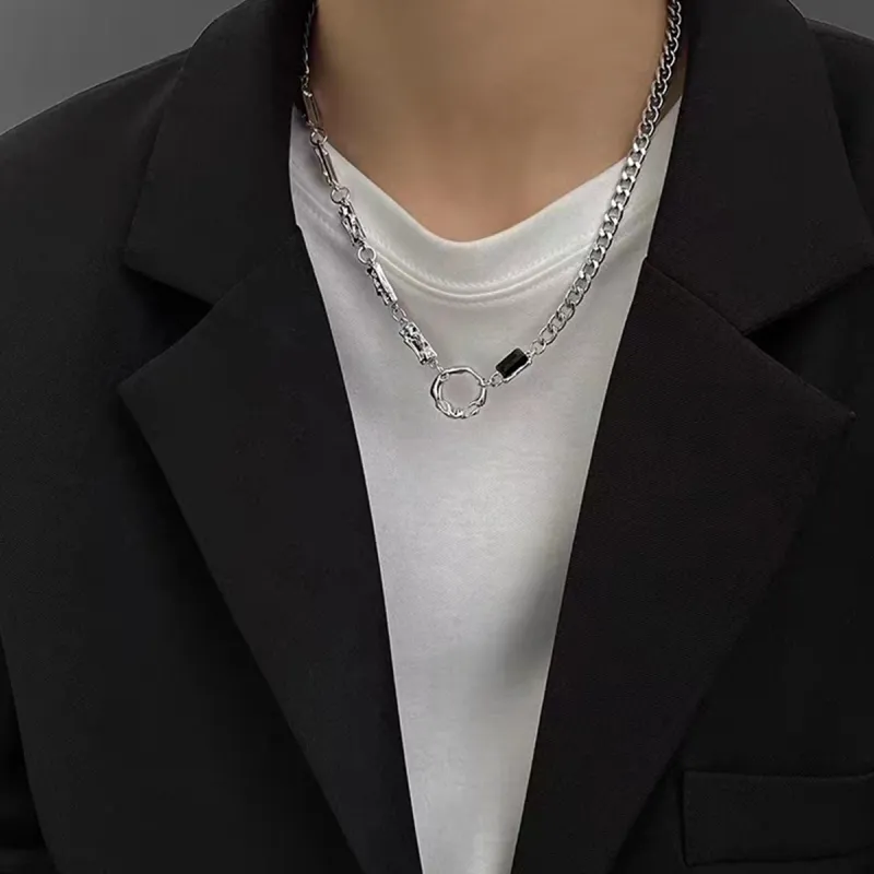 WEST ISLAND Titanium Steel Necklaces Unisex-3