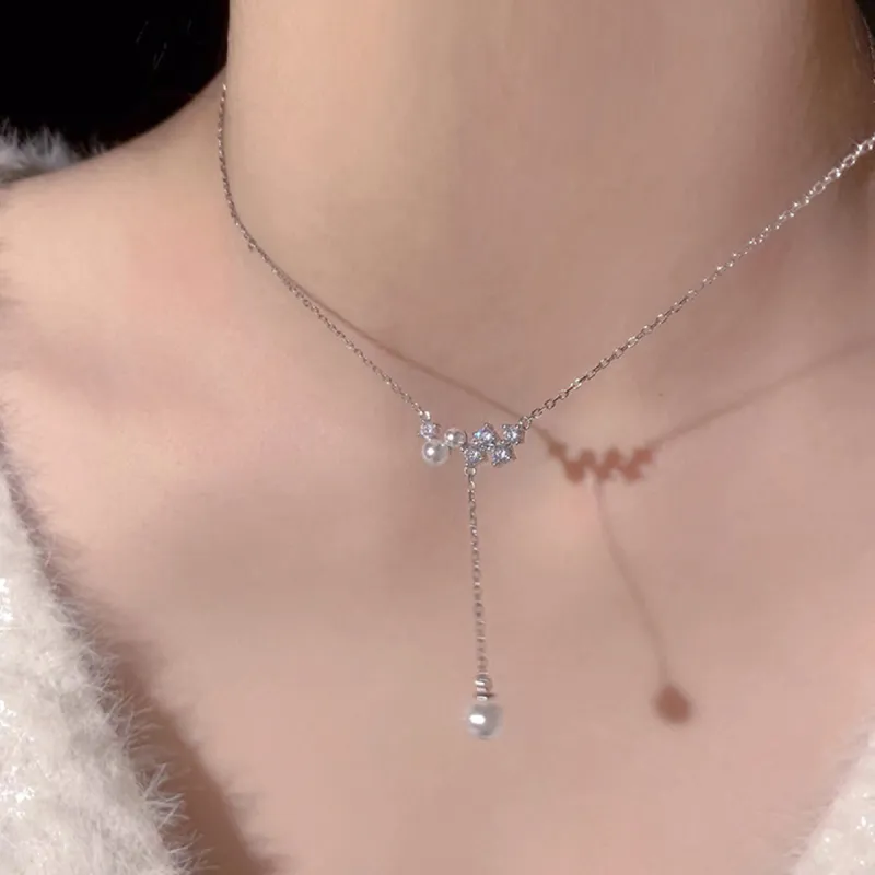 WEST ISLAND S925 Silver Necklaces Women's-2