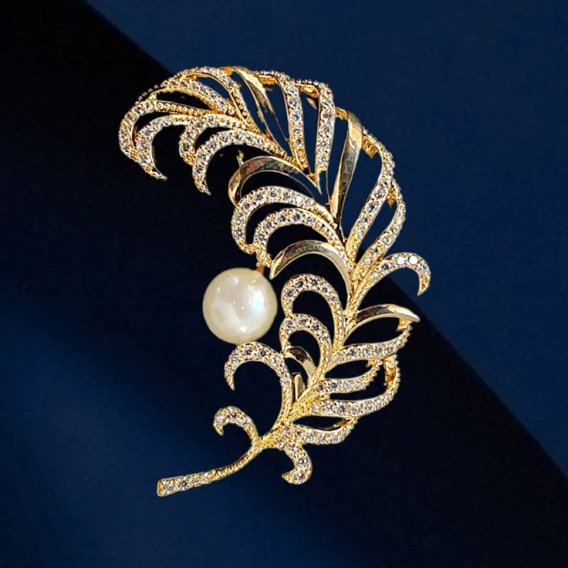 WEST ISLAND Copper Brooches Women's-4