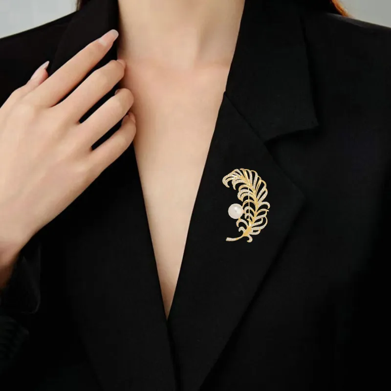 WEST ISLAND Copper Brooches Women's-1