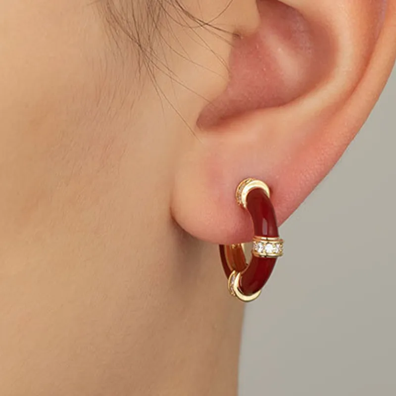 VAN GOGH Copper Earrings Women's-4