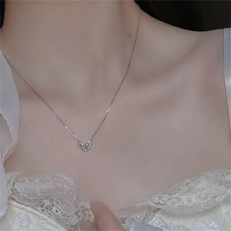 PIARA S925 Silver Necklaces Women's-3