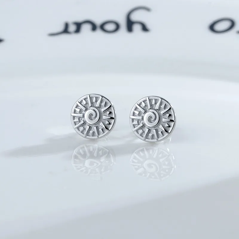 VAN GOGH Copper Stud Earrings Unisex-10