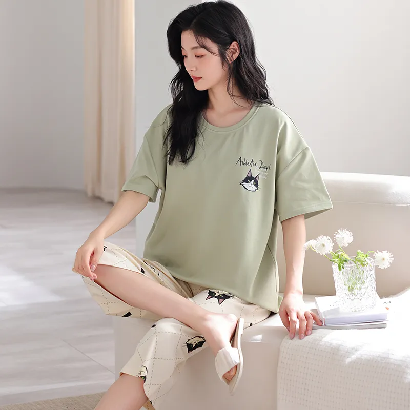 NOME Spring Summer Pajama Set Women's-1