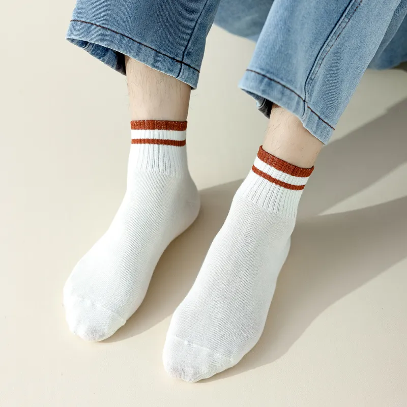 NOME Mid Calf Socks Unisex Combo Set-3