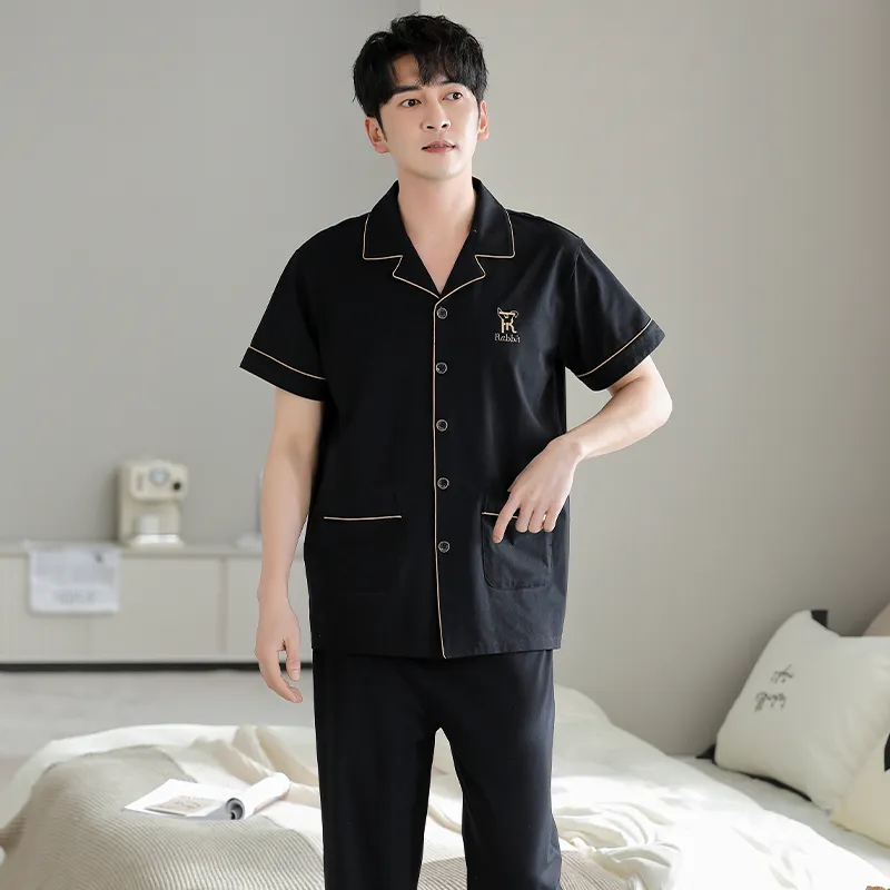 NOME Pajama Set Men's Two Piece Set-7