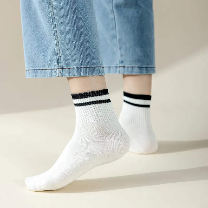 NOME Mid Calf Socks Unisex 5 Pack-26