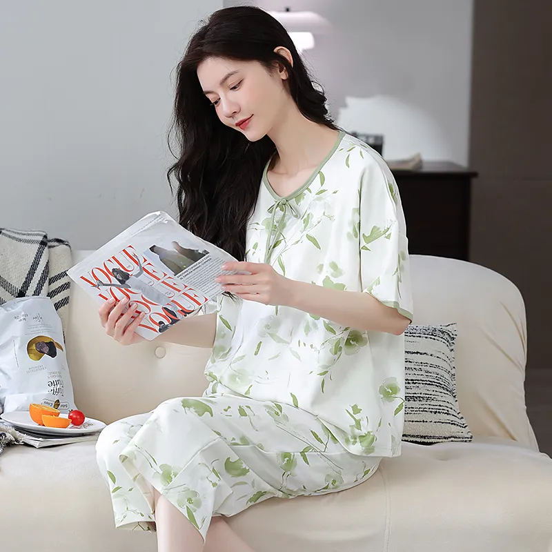 NOME Spring Summer Pajama Set Women's Two Piece Set-1