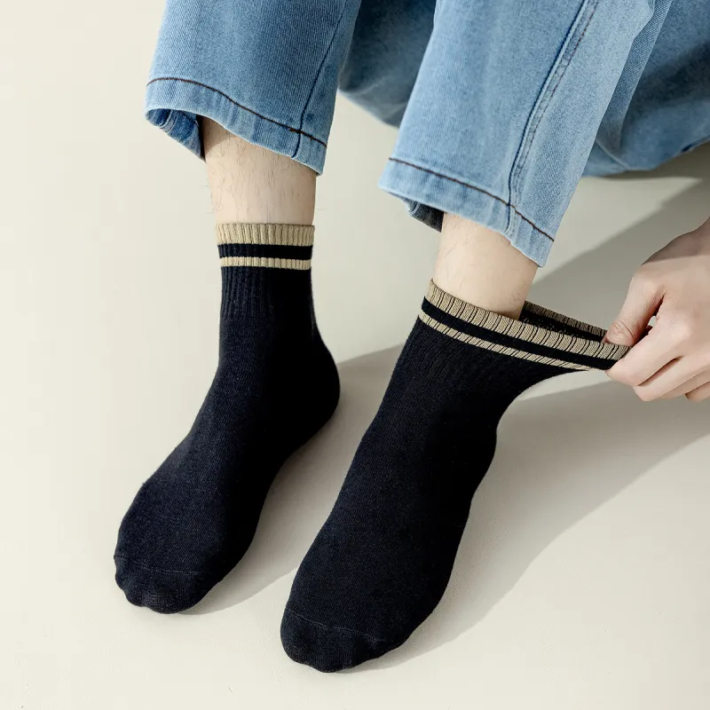 NOME Mid Calf Socks Unisex 5 Pack-5