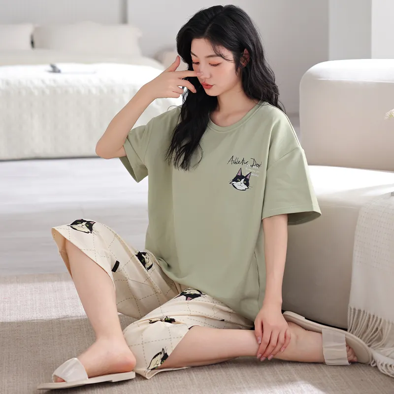 NOME Spring Summer Pajama Set Women's-6