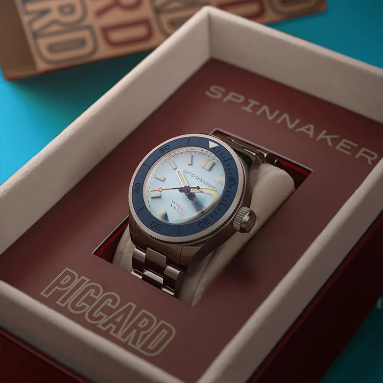 SPINNAKER Wrist Watch Automatic Mechanical Movement Blue Dial Men's Watches-1