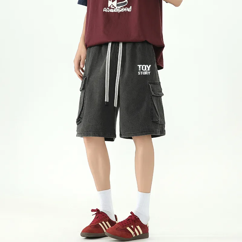 Disney Denim Shorts Unisex-8