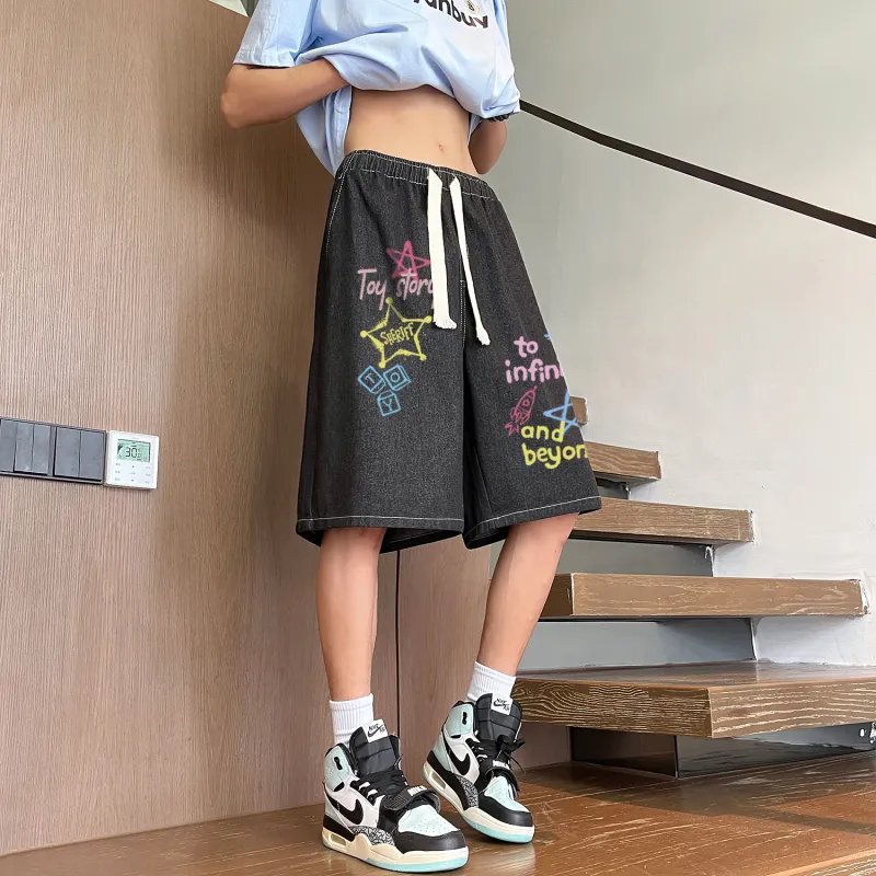 Disney Denim Shorts Unisex-3