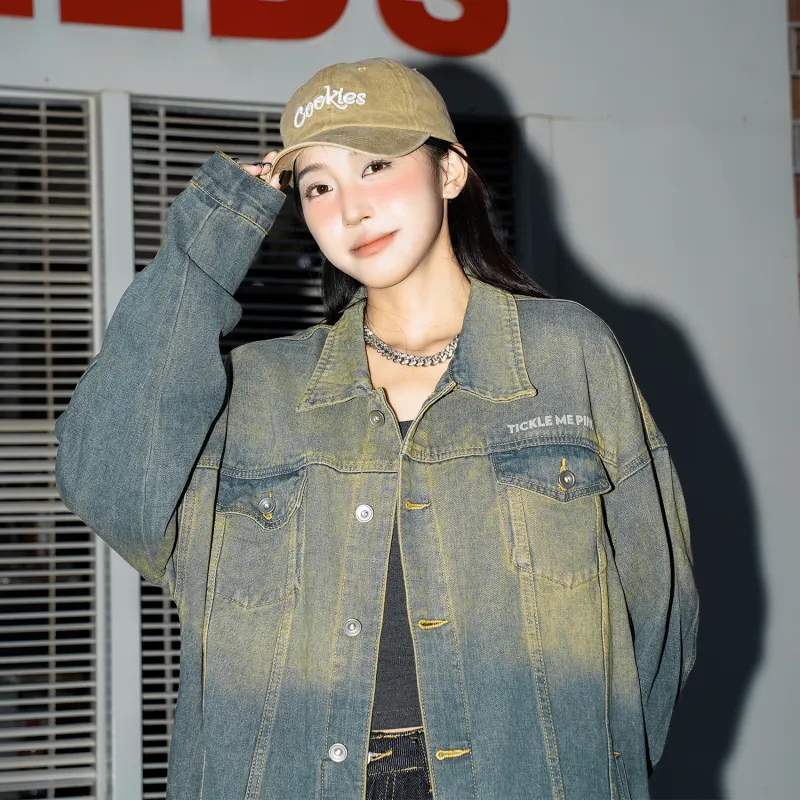 Disney Denim Jacket Unisex Gradient Blue-7