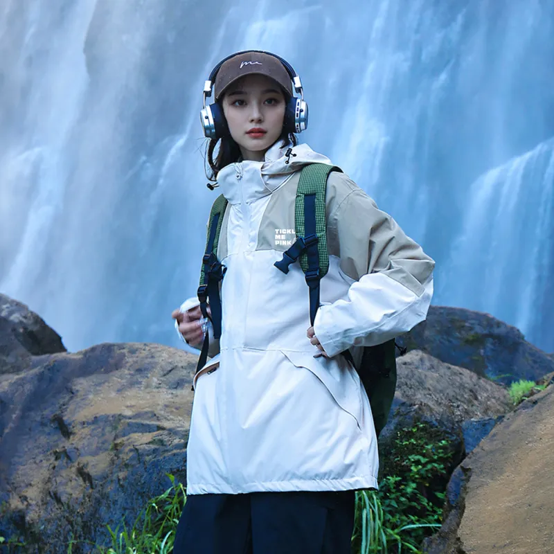 Disney Waterproof And Windproof To Keep Warm Windbreaker Jacket Unisex-10