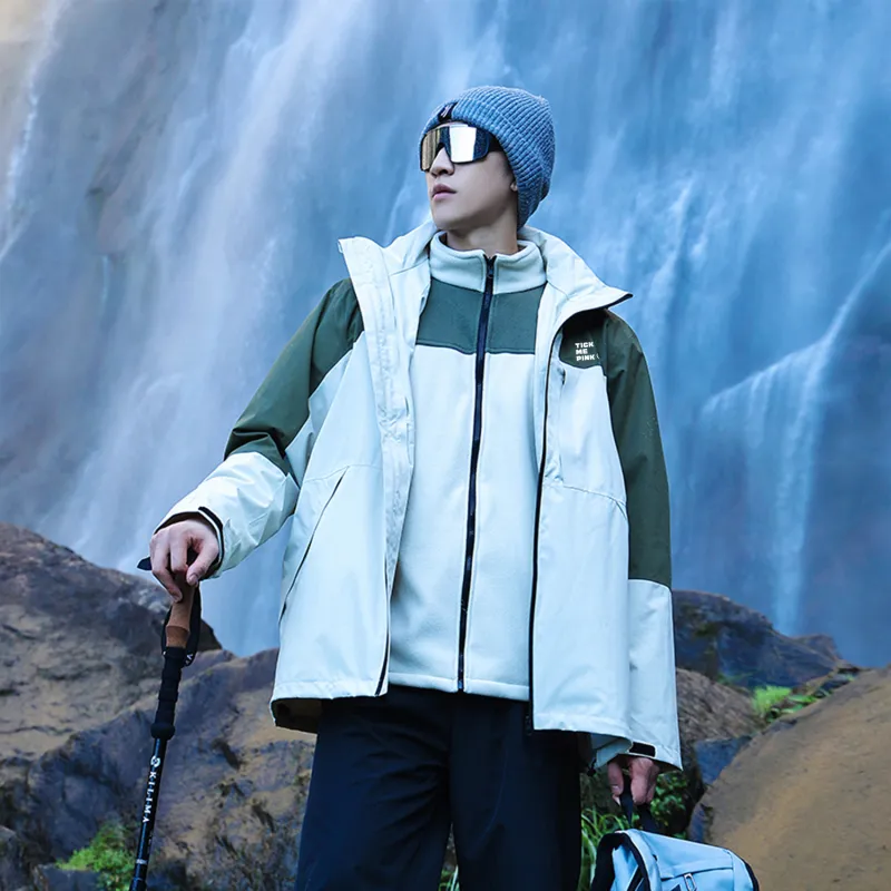 Disney Waterproof And Windproof To Keep Warm Windbreaker Jacket Unisex-13