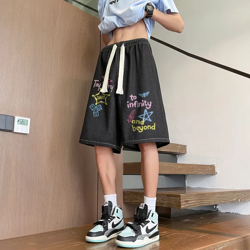 Disney Denim Shorts Unisex-2