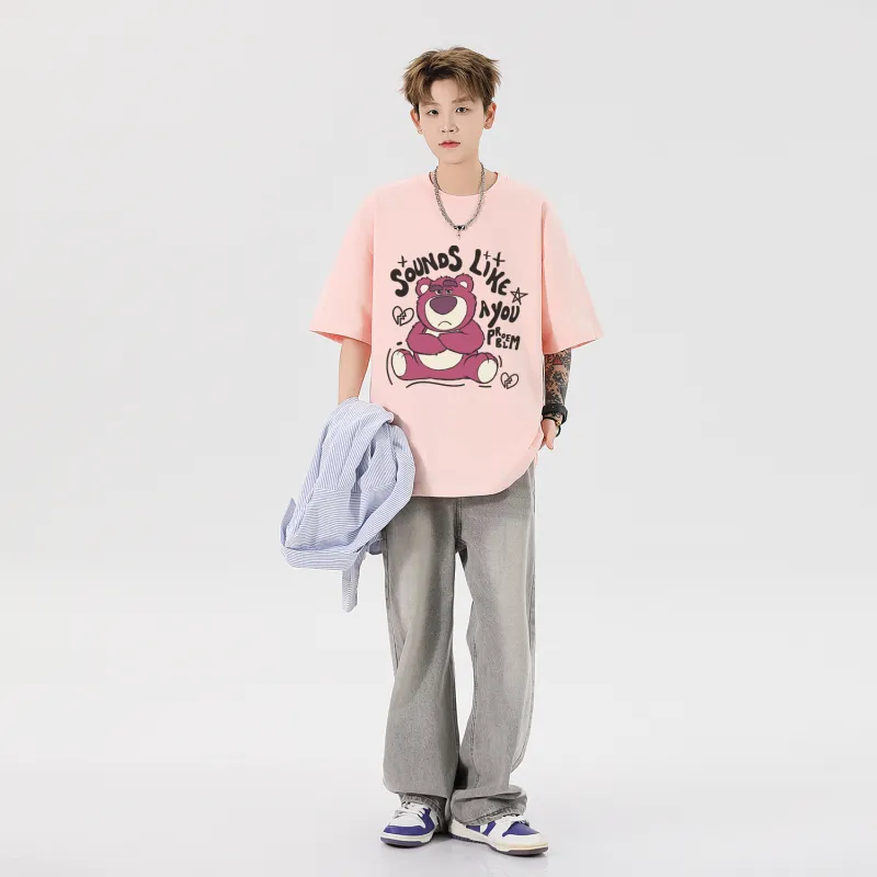 Disney Strawberry Bear Series T Shirt Unisex-10