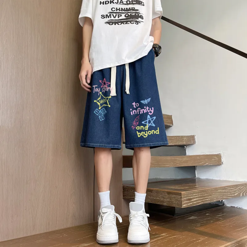 Disney Denim Shorts Unisex-20