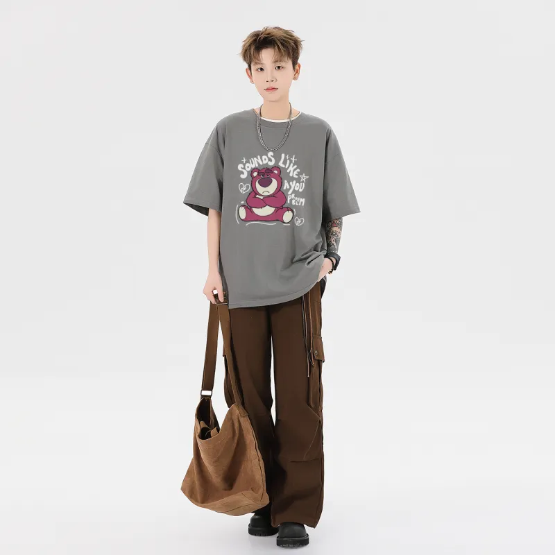 Disney Strawberry Bear Series T Shirt Unisex-22