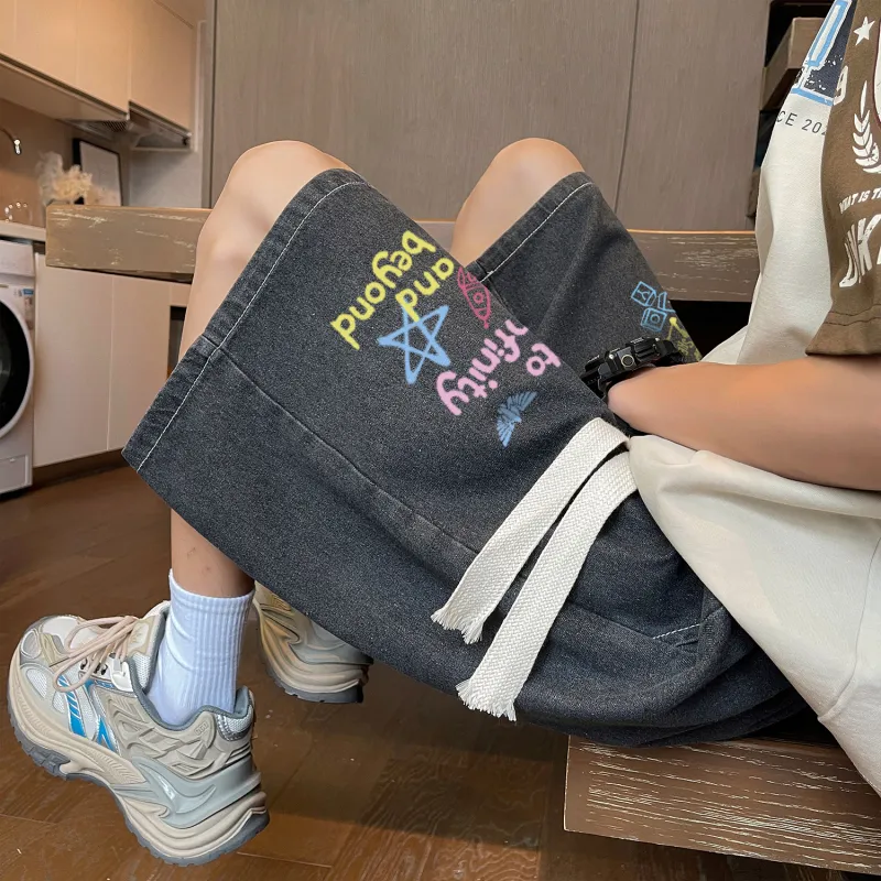 Disney Denim Shorts Unisex-30