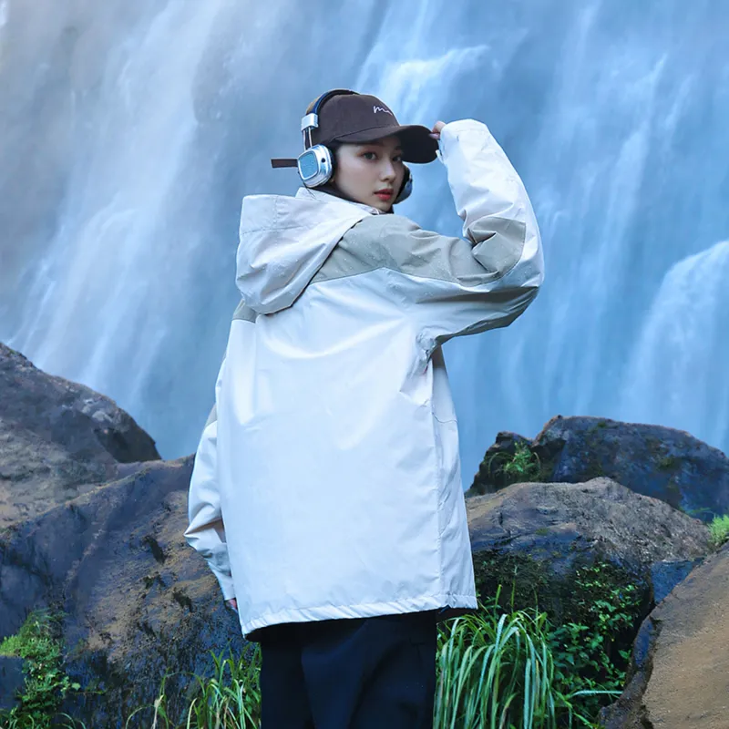 Disney Waterproof And Windproof To Keep Warm Windbreaker Jacket Unisex-11