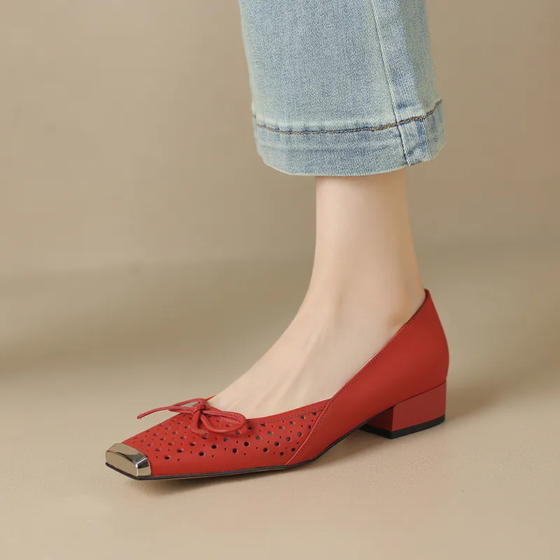 Mo Lin Casual Single Shoes 3CM Women's-7