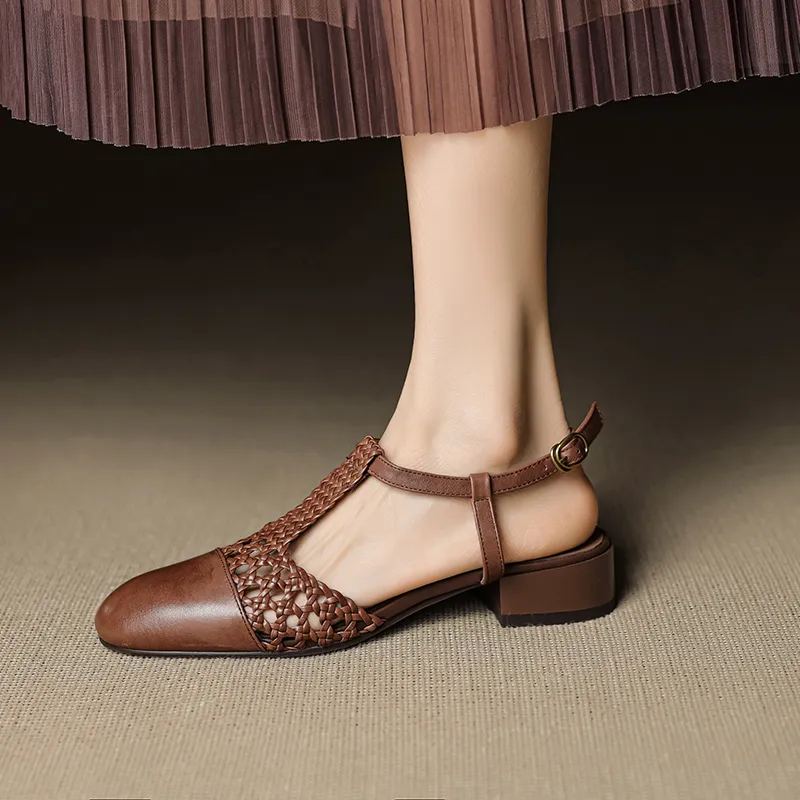 Mo Lin Casual Single Shoes Women's-14