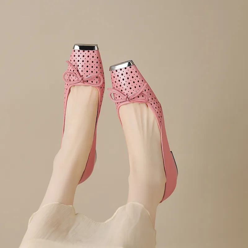 Mo Lin Casual Single Shoes 3CM Women's-14