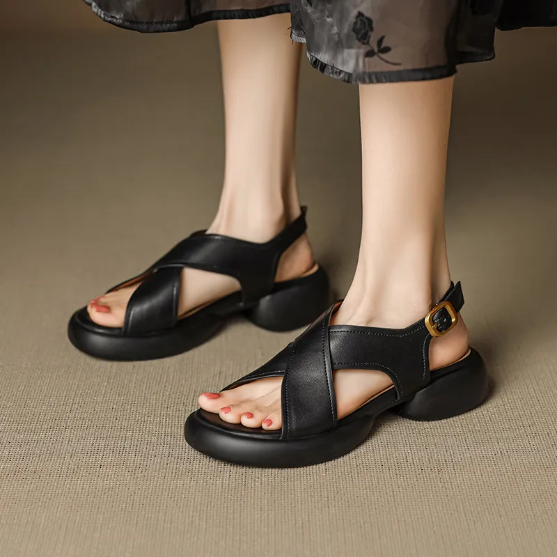 Mo Lin One Strap Sandals Women's-1