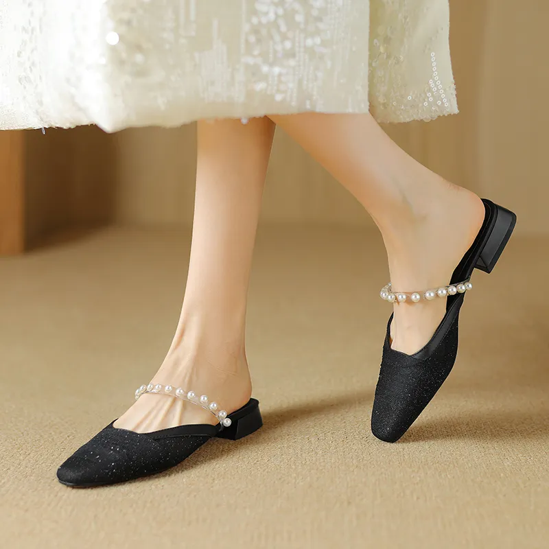 Mo Lin Closed Toe Slippers Women's-2