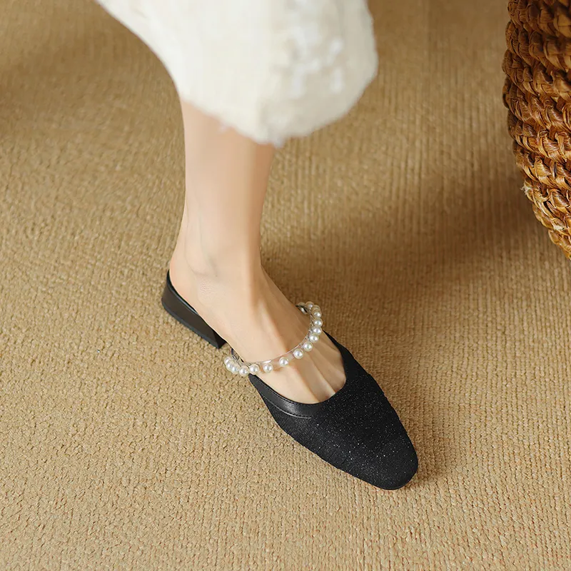 Mo Lin Closed Toe Slippers Women's-4