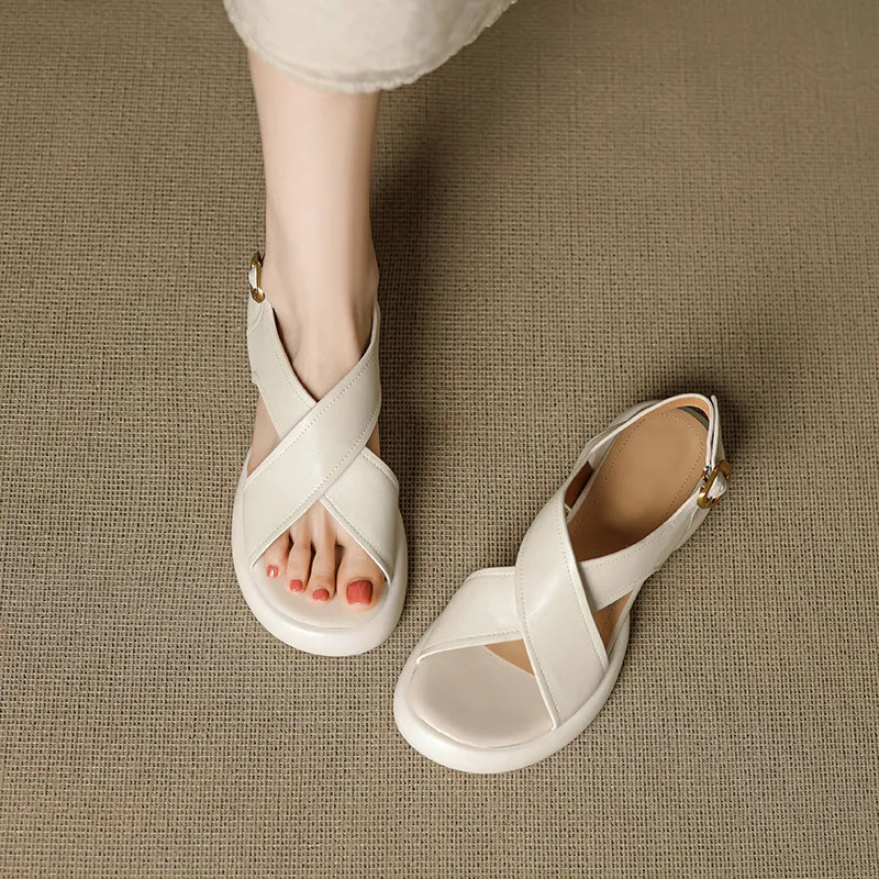 Mo Lin One Strap Sandals Women's-9