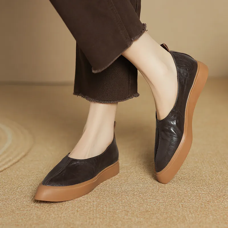 Mo Lin Casual Single Shoes Women's-10