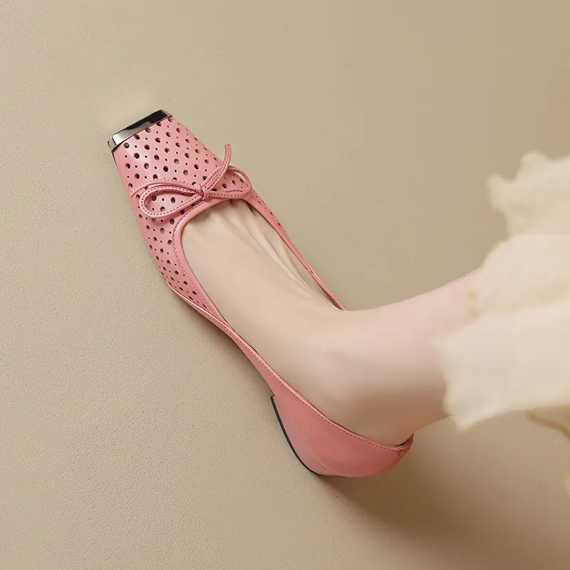 Mo Lin Casual Single Shoes 3CM Women's-13