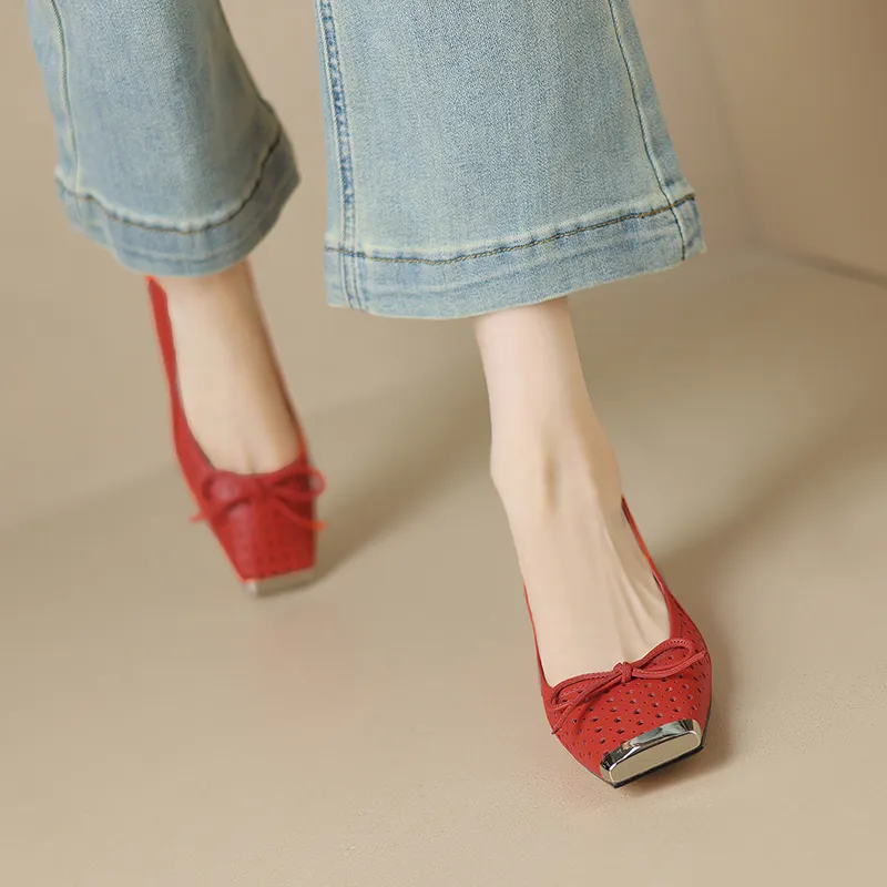 Mo Lin Casual Single Shoes 3CM Women's-6