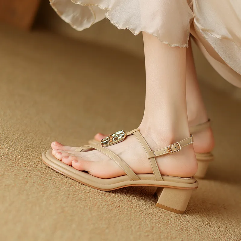Mo Lin One Strap Sandals Women's-13