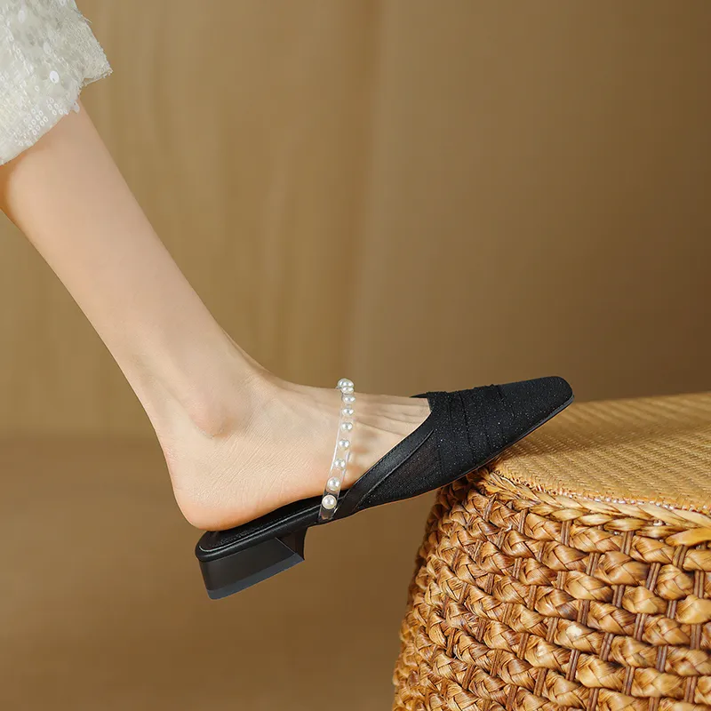 Mo Lin Closed Toe Slippers Women's-3