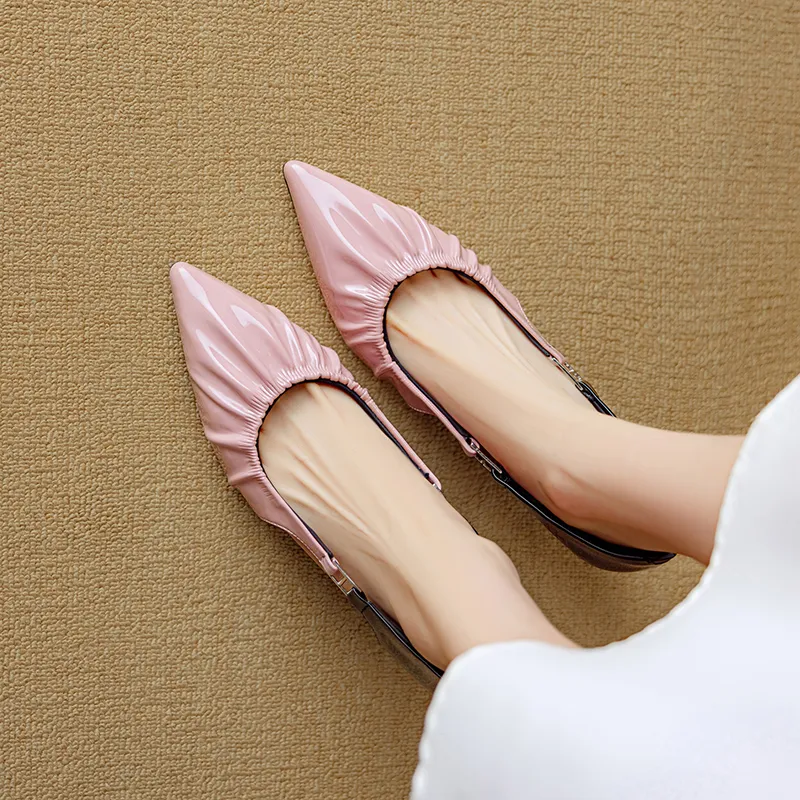 Mo Lin Chunky Heel High Heels Women's-14