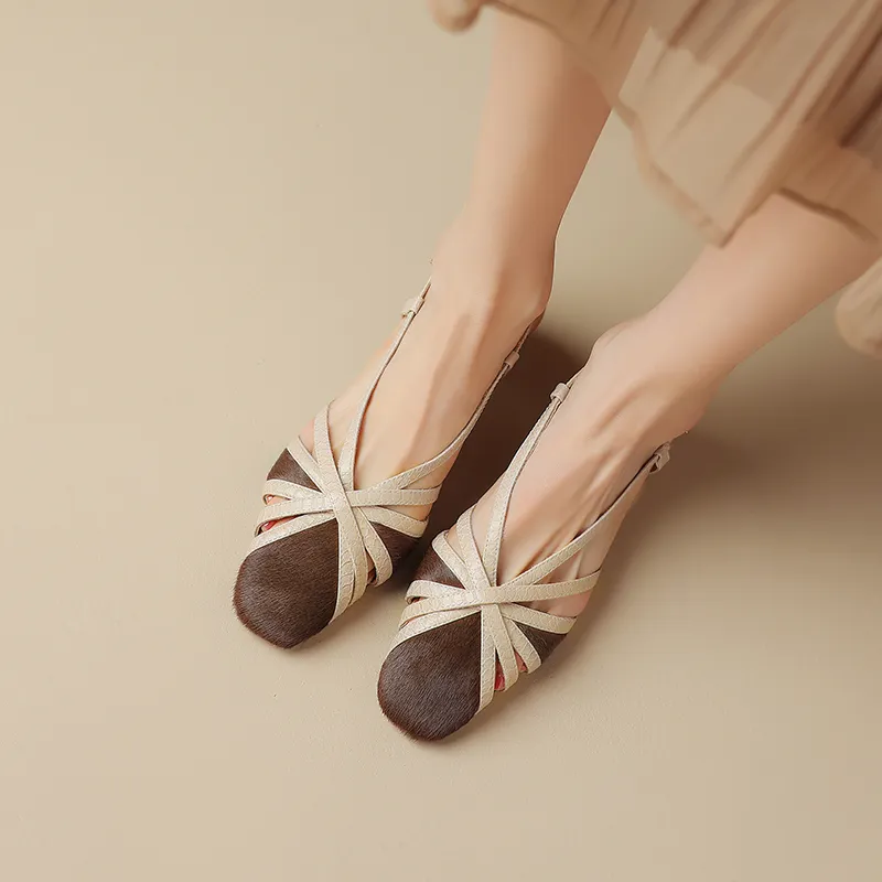 Mo Lin Chunky Heel High Heels Women's-8