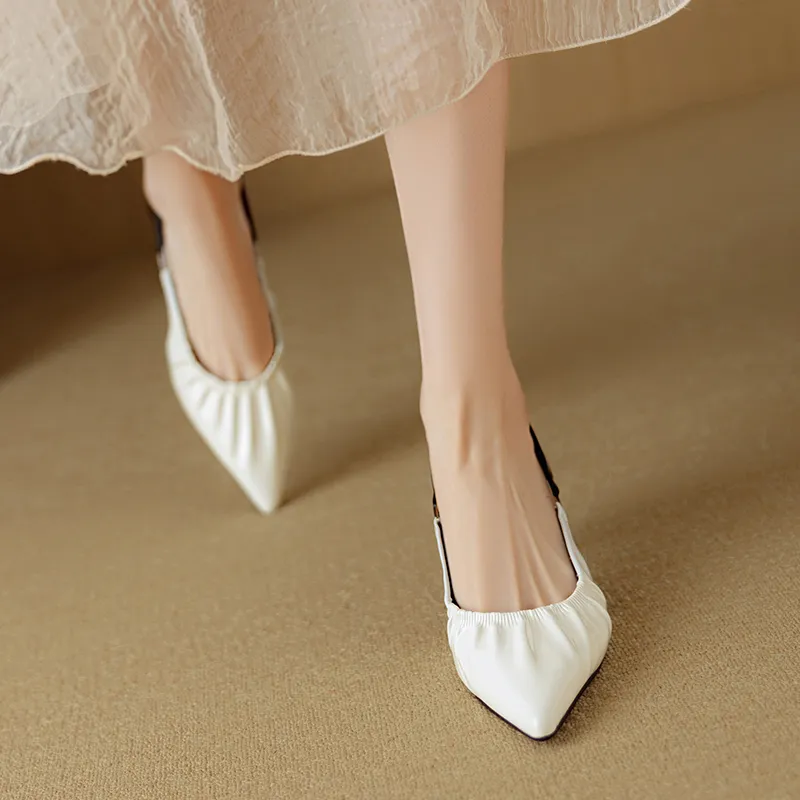 Mo Lin Chunky Heel High Heels Women's-6